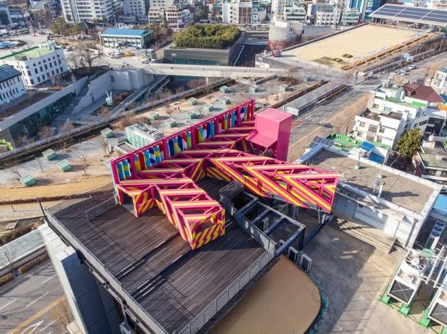 BIM建筑|光州万花筒不雅景台