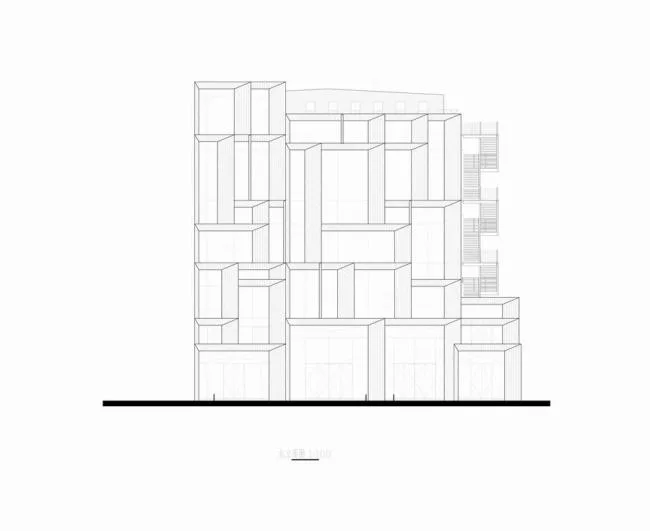 BIM建筑|西岳路U-CUBE改革丨上海日清建筑设计