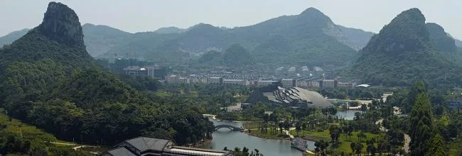 BIM建筑|柳州奇石展览馆丨天津年夜学建筑计划设计研讨总院，张华传授工作室