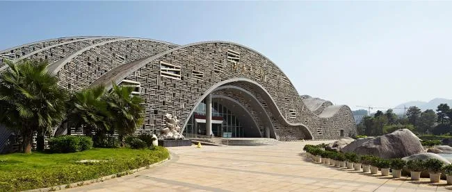 BIM建筑|柳州奇石展览馆丨天津年夜学建筑计划设计研讨总院，张华传授工作室