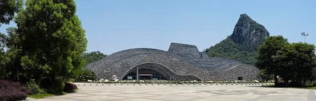 BIM建筑|柳州奇石展览馆丨天津年夜学建筑计划设计研讨总院，张华传授工作室