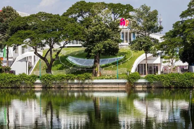 BIM建筑|躲在小山下的儿童天堂：TTC槟枷精英幼儿园