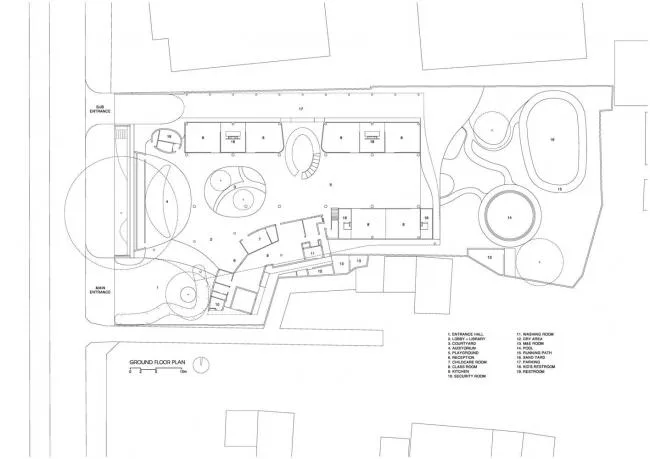 BIM建筑|躲在小山下的儿童天堂：TTC槟枷精英幼儿园