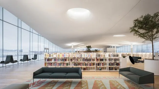 BIM建筑|Oodi赫尔辛基中间藏书楼/ ALA 建筑事务所