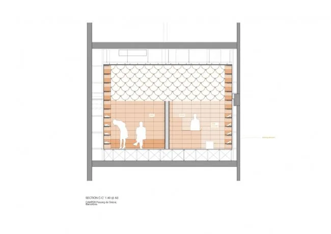 BIM建筑|Camper 专卖店 / 隈研吾建筑都会设计事务所