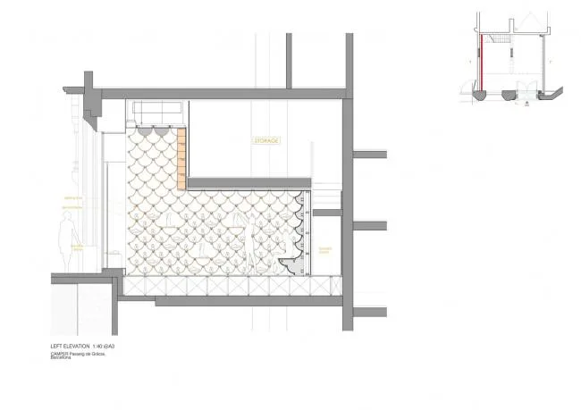 BIM建筑|Camper 专卖店 / 隈研吾建筑都会设计事务所