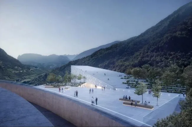 BIM建筑|Snøhetta新作：依山就势，连绵升沉的博尔扎诺新博物馆园区
