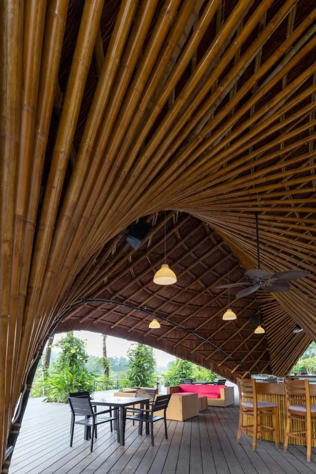 BIM建筑|欲展翅翱翔：火烈鸟竹制展馆