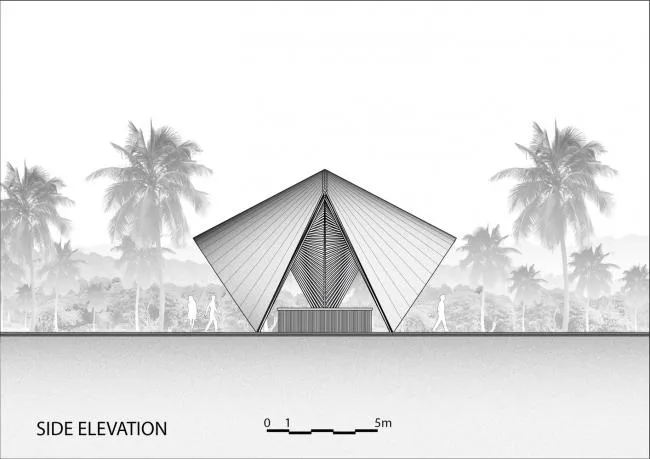 BIM建筑|欲展翅翱翔：火烈鸟竹制展馆