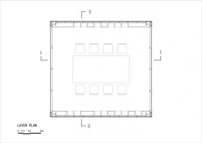 BIM建筑|80㎡ 校园草舆图书馆 / Yuan Architects