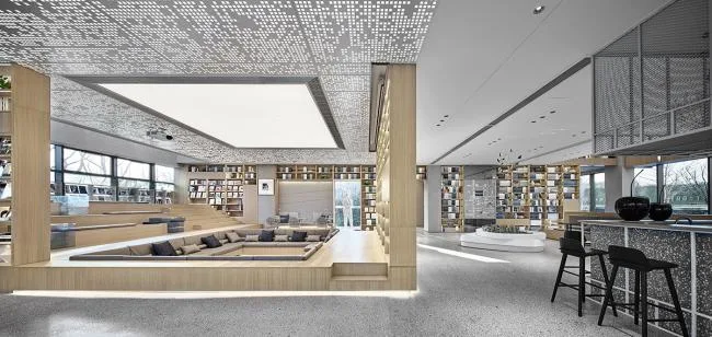 BIM建筑|人文美学，发明优雅生涯——运河与岸雅奢生涯馆 l GFD广飞设计