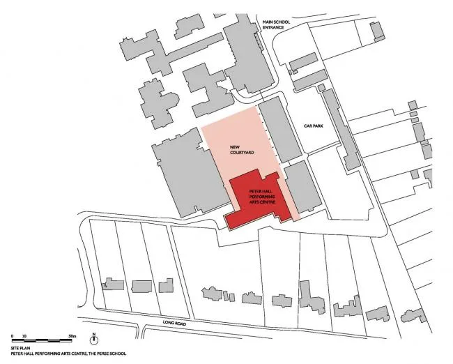 BIM建筑|摆设在英国剑桥校园的玻璃盒子——剧院艺术中间
