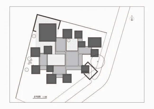 BIM建筑|红石山房 / 百子甲壹