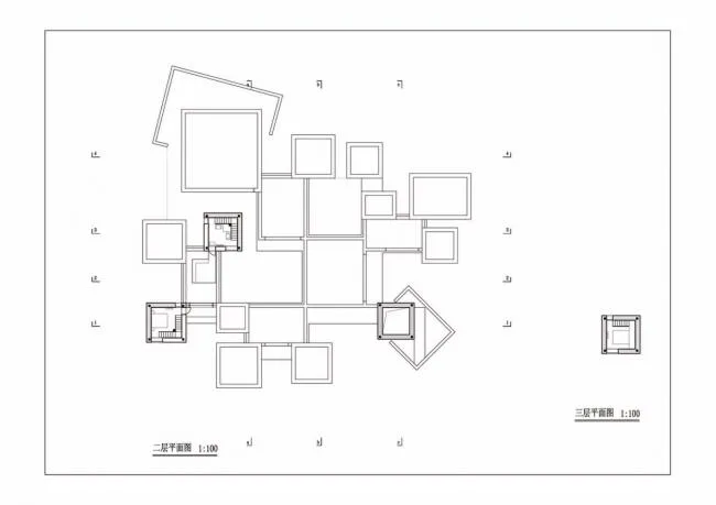BIM建筑|红石山房 / 百子甲壹