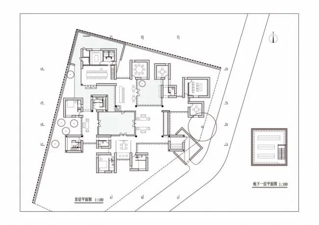 BIM建筑|红石山房 / 百子甲壹