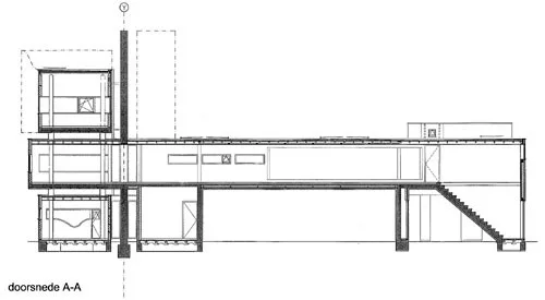 BIM建筑|多年后一个被抛弃设计的更生，一面巨墙朋分的立体室第 / Wall House 2