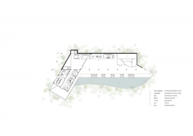 BIM建筑|山崖之巅,格构空间-重庆御临府艺术中间 / 成执设计