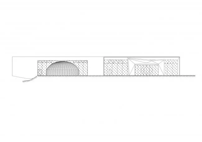 BIM建筑|山崖之巅,格构空间-重庆御临府艺术中间 / 成执设计