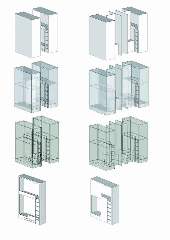 BIM建筑|喷鼻港甦屋打算 l 间外建筑工作室，冯国安