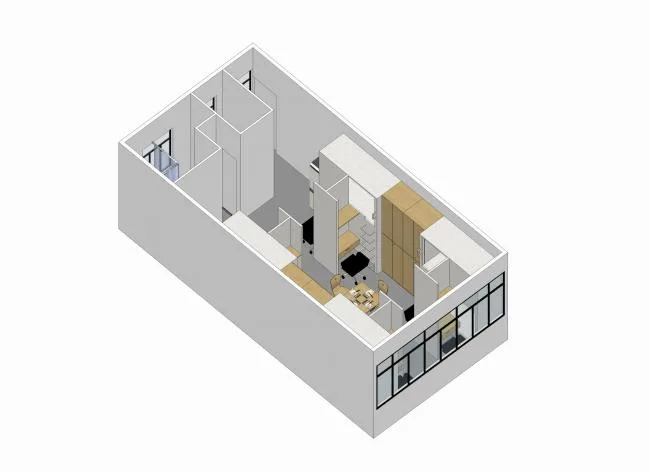 BIM建筑|喷鼻港甦屋打算 l 间外建筑工作室，冯国安