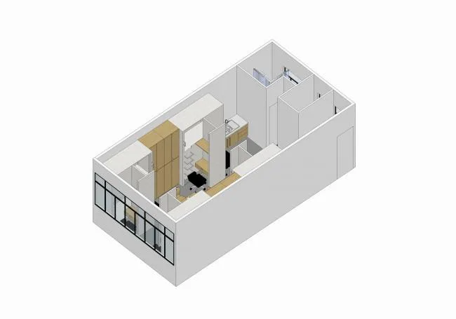 BIM建筑|喷鼻港甦屋打算 l 间外建筑工作室，冯国安