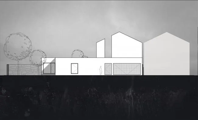 BIM建筑|延展之景，清幽之家 / DRK.Architects