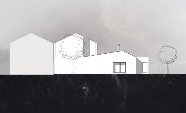 BIM建筑|延展之景，清幽之家 / DRK.Architects