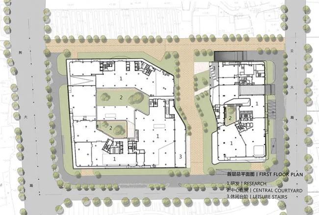 BIM建筑|鲸鱼来袭丨零壹城市揭晓个推总部设计