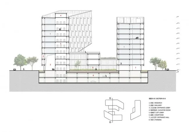BIM建筑|鲸鱼来袭丨零壹城市揭晓个推总部设计