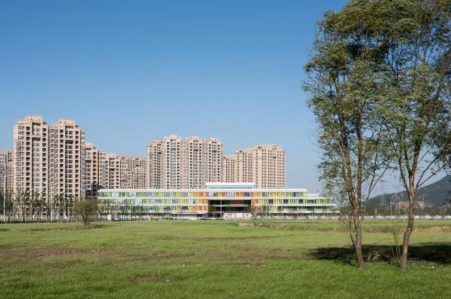 BIM建筑|垂直书院——姑苏科技城试验小学设计 / 年夜正+致正建筑事务所
