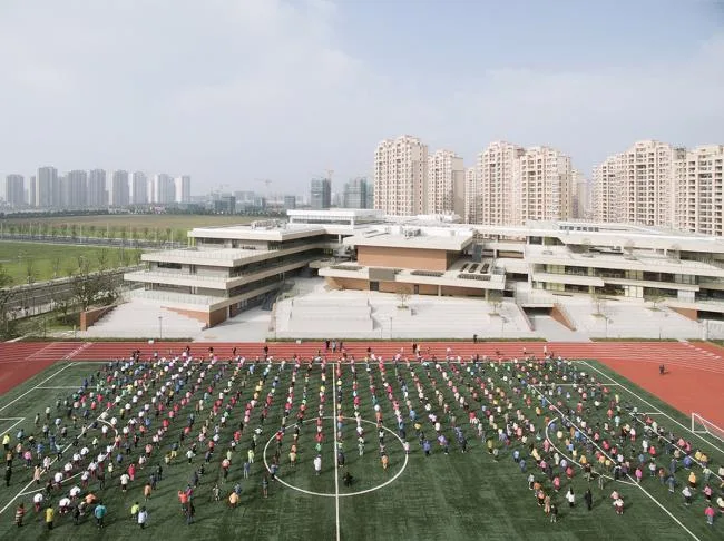 BIM建筑|垂直书院——姑苏科技城试验小学设计 / 年夜正+致正建筑事务所