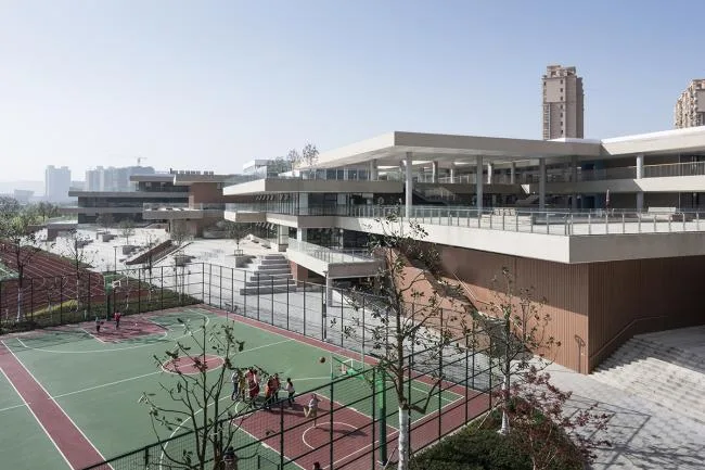 BIM建筑|垂直书院——姑苏科技城试验小学设计 / 年夜正+致正建筑事务所