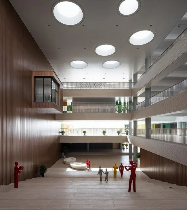 BIM建筑|垂直书院——姑苏科技城试验小学设计 / 年夜正+致正建筑事务所