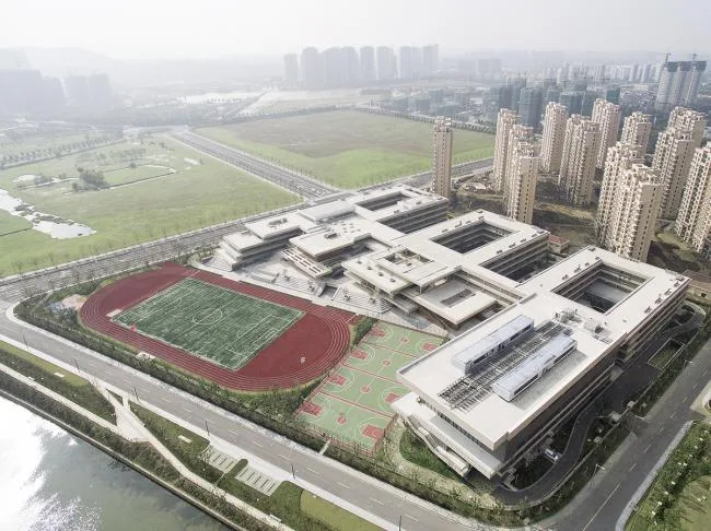 BIM建筑|垂直书院——姑苏科技城试验小学设计 / 年夜正+致正建筑事务所