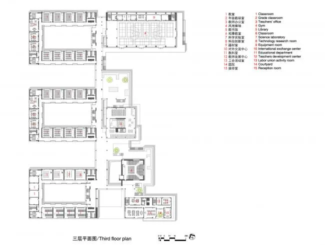 BIM建筑|垂直书院——姑苏科技城试验小学设计 / 年夜正+致正建筑事务所