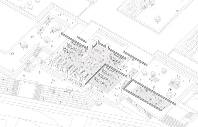 BIM建筑|垂直书院——姑苏科技城试验小学设计 / 年夜正+致正建筑事务所