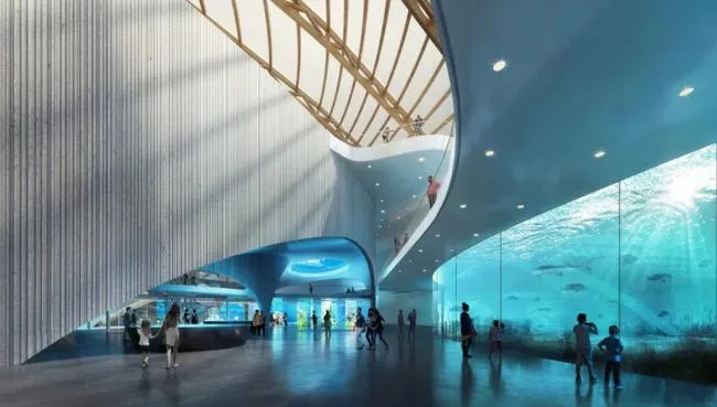 BIM建筑|Ennead 赢长江口中华鲟天然维护区国际比赛