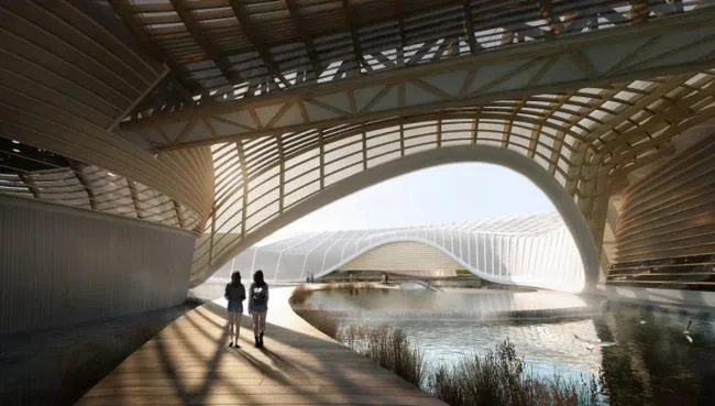 BIM建筑|Ennead 赢长江口中华鲟天然维护区国际比赛