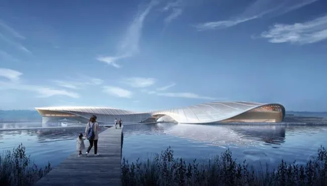 BIM建筑|Ennead 赢长江口中华鲟天然维护区国际比赛