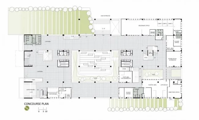 BIM建筑|宏大的排挤平台带来的多元可能性 / 维查雅瓦达计划与建筑学院研讨所