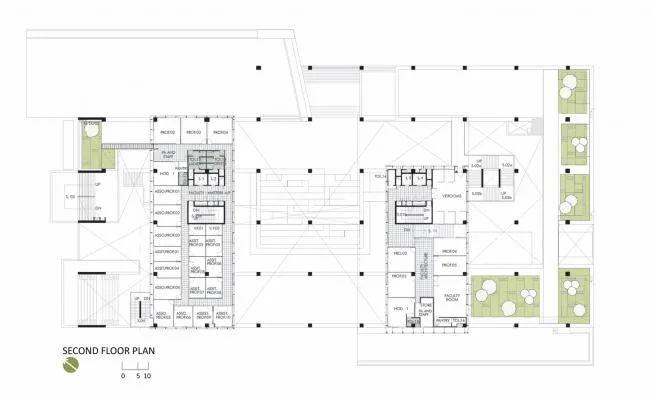 BIM建筑|宏大的排挤平台带来的多元可能性 / 维查雅瓦达计划与建筑学院研讨所