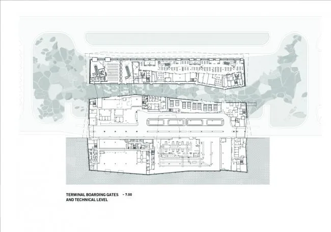 BIM建筑|苍莽戈壁中的一片白色蘑菇岩：以色列蒂姆纳国际机场