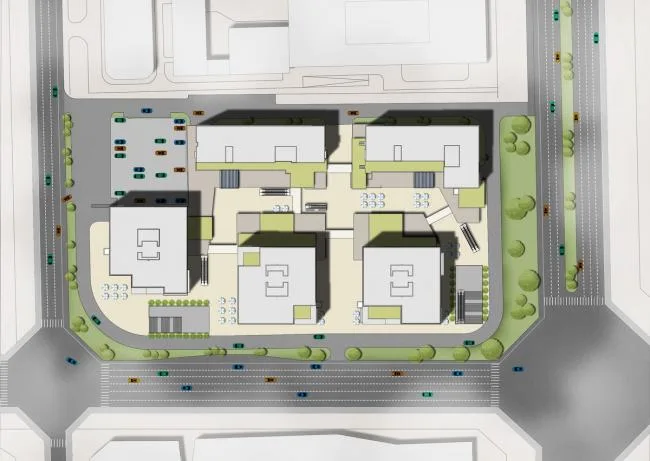 BIM建筑|活动的空间系统——成都昌鑫青羊万和中间 / 成执设计