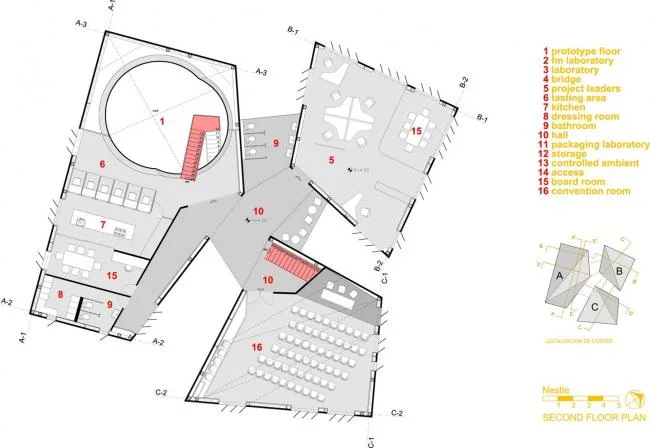 BIM建筑|墨西哥雀巢团体立异试验室／Rojkind Arquitectos