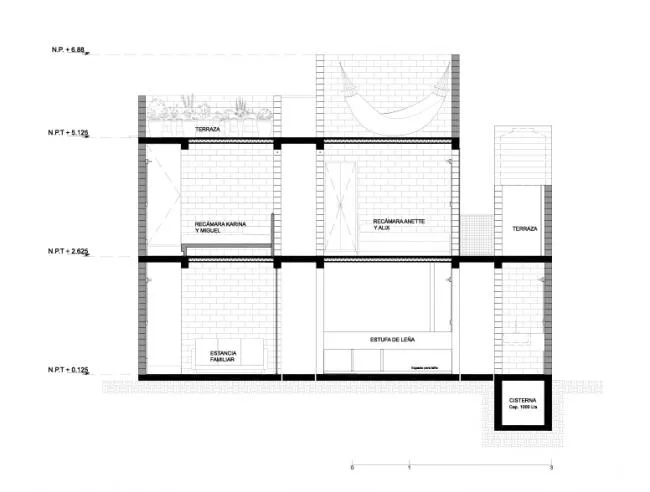 BIM建筑|墨西哥火山景不雅区的小小城堡——绿田温馨的柴火之家