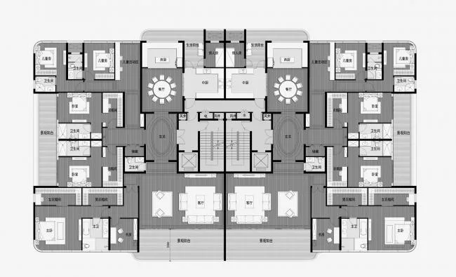 BIM建筑|山城之上，丛林之间——重庆龙湖舜山府 l 成执设计