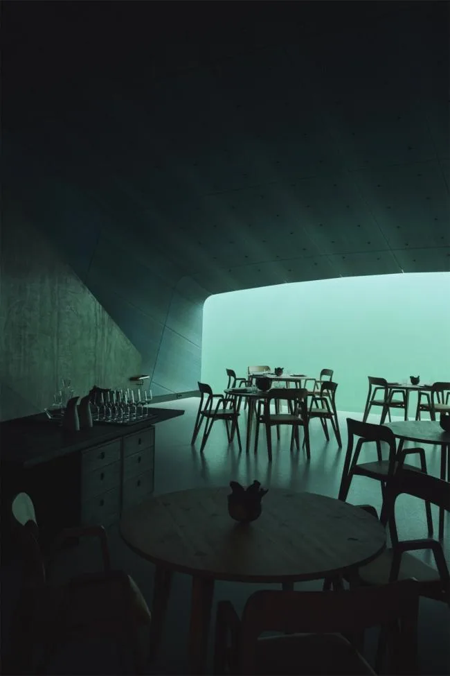 BIM建筑|水下餐厅“Under” | Snohetta