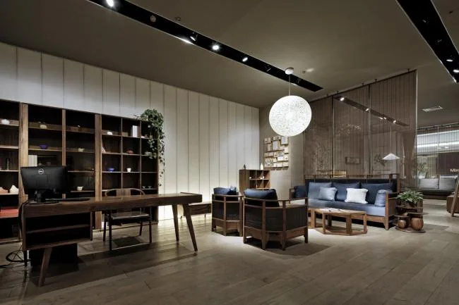 BIM建筑|白屋知几多：几多家具北京店设计 l 善祥建筑