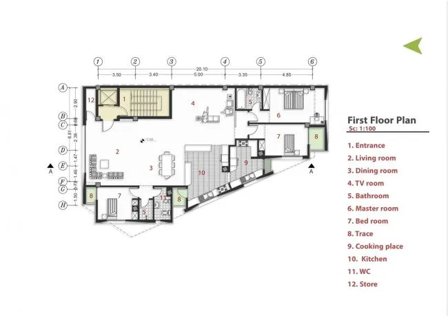 BIM建筑|如同被风化的粗粝岩石：阿维尼室第楼 | Heram建筑事务所