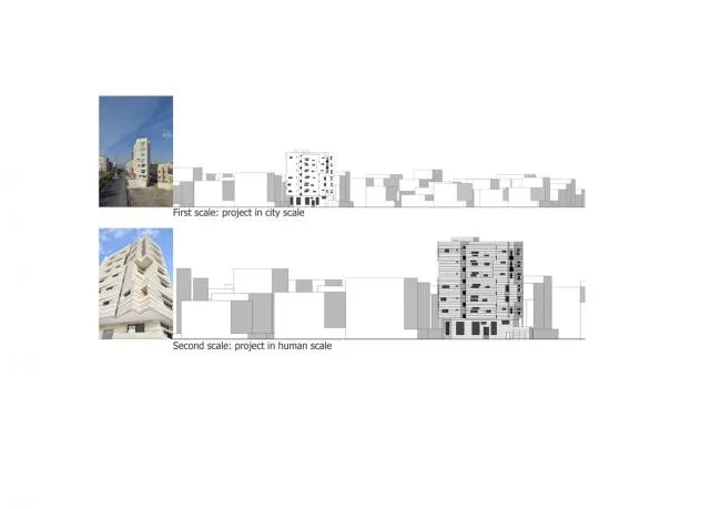 BIM建筑|如同被风化的粗粝岩石：阿维尼室第楼 | Heram建筑事务所